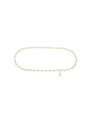 Favorite Daughter The Chain Belt in Metallic Gold. Size S/M. Also in L/XL.