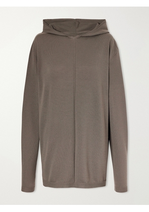 Rick Owens - Wool Hoodie - Gray - small,medium