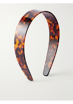 Jennifer Behr - Lydia Acetate Headband - Tortoiseshell - One size