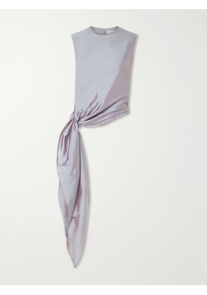 Abadia - Knotted Faille Top - Blue - US2,US4,US6,US8,US10,US12