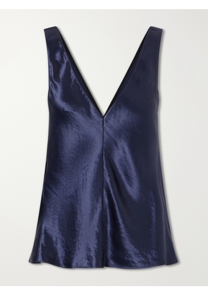 Maria McManus - Draped Satin Cami - Blue - US0,US2,US4,US6,US8,US10