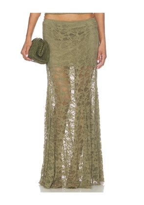 Steve Madden Mirabel Skirt in Green. Size XS. Also in L, XL.