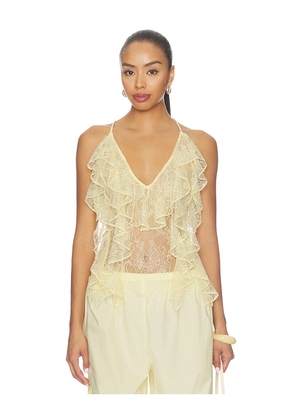 Tularosa Salone Top in Ivory. Size XXS. Also in XS, S, M, L, XL.