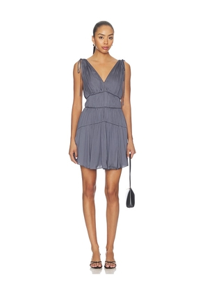 PAIGE Otis Dress in Blue. Size XXS. Also in XS, S, M.