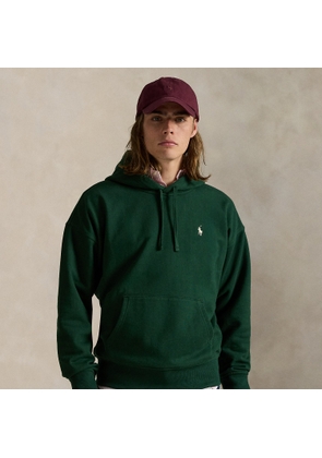 Relaxed Fit Logo Fleece Hoodie