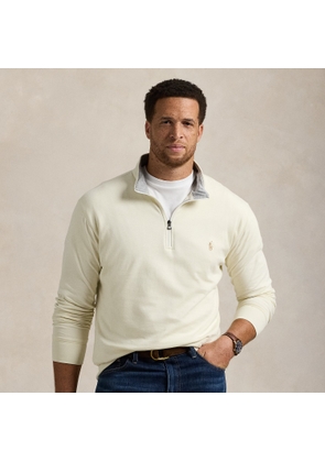 Big & Tall - Luxury Jersey Quarter-Zip Pullover