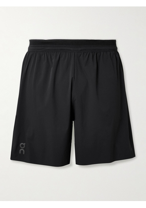 On - 7" Performance Straight-Leg Stretch Recycled-Shell Shorts - Men - Black - S