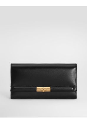 Dolce & Gabbana P.foglio French Flap - Woman Wallets And Small Leather Goods Black Onesize
