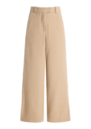 By Malene Birger Cimas Mid-Rise Wide-Leg Pants - Moda Operandi
