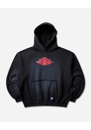 Men s Flight Wings Fleece Hoodie Black / University Red