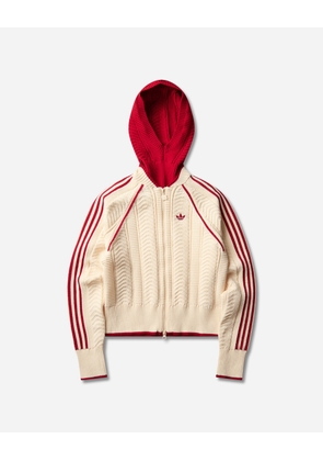 Women s SST Track Top Warm Vanilla / Team Victory Red