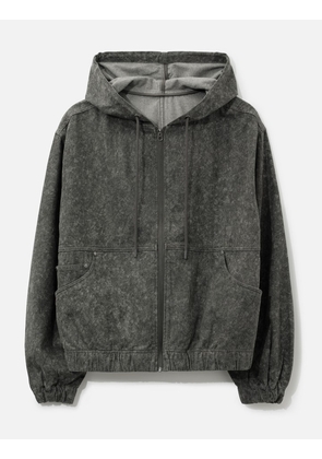 Hooded Denim Jacket