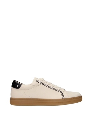Jimmy Choo Beige Leather Sneakers - EU41/US8