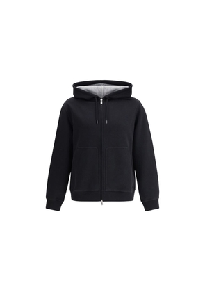 Brunello Cucinelli Black Cotton Sweatshirt - L