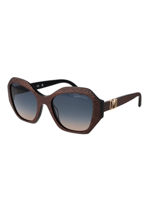 Marciano by Guess Black Acetate Sunglasses