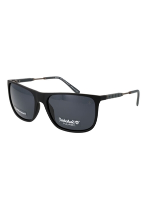 Timberland Black Plastic Sunglasses