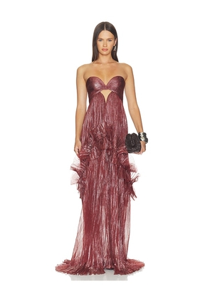 Maria Lucia Hohan Yumi Dress in Brown. Size 36/4. Also in 34/2, 38/6.