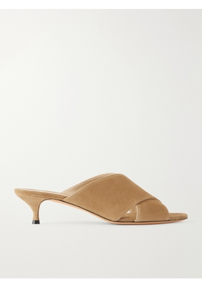 Le Monde Béryl - Luca 35 Suede Sandals - Brown - IT35,IT36,IT36.5,IT37,IT37.5,IT38,IT38.5,IT39,IT39.5,IT40,IT40.5,IT41,IT41.5,IT42
