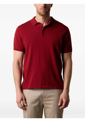 Brooks Brothers short-sleeve half-button polo shirt - Red