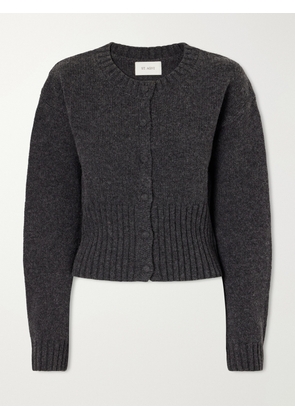 ST. AGNI - Cropped Wool Cardigan - Gray - xx small,x small,small,medium,large,x large