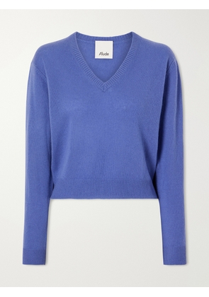 Allude - Cashmere Sweater - Blue - xx small,x small,small,medium,large,x large