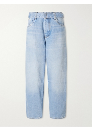 Studio Nicholson - Cahuin Belted Mid-rise Wide-leg Jeans - Blue - UK 4,UK 6,UK 8,UK 10,UK 12,UK 14