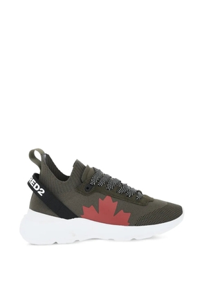DSQUARED2 logo-print sneakers - Green