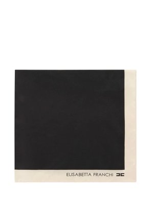 Elisabetta Franchi silk scarf - Black