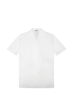 Jil Sander short-sleeve poplin shirt - White