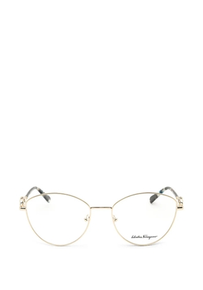 Ferragamo Eyewear Gancini glasses - Gold