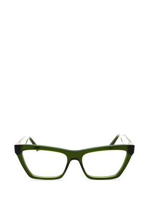 Ferragamo Eyewear logo-detail glasses - Green