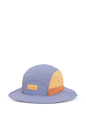 COTOPAXI logo-patch panelled bucket hat - Blue
