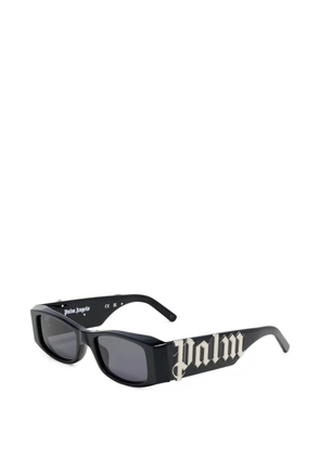 Palm Angels Angel rectangle-frame sunglasses - Black
