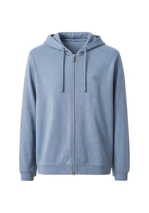 Pal Zileri zip-up hoodie - Blue