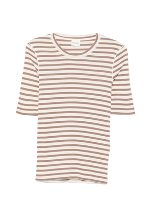 Closed striped T-shirt - Neutrals