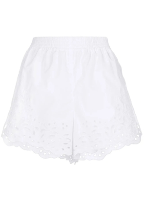 Chloé broderie anglaise mini shorts - White