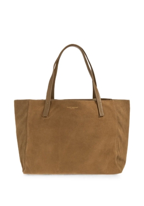 Kurt Geiger London large Violet suede tote bag - Brown