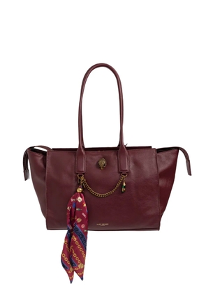 Kurt Geiger London Sloane Shopper leather tote bag - Red