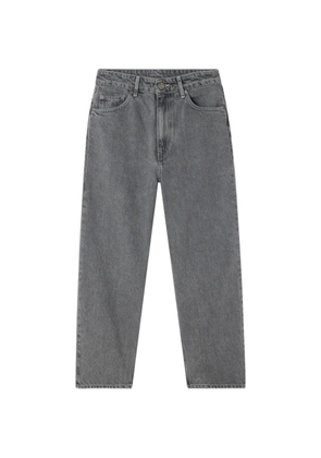American Vintage Yopday cropped straight-leg jeans - Grey