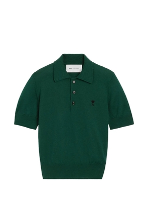 AMI Paris wool polo - Green
