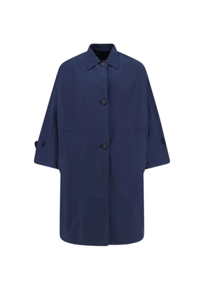 Hevo Cala Paradiso button-up raincoat - Blue