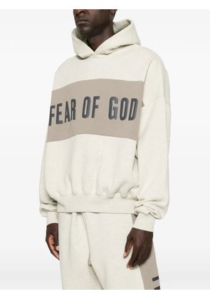 FEAR OF GOD ESSENTIALS logo-print hoodie - Neutrals