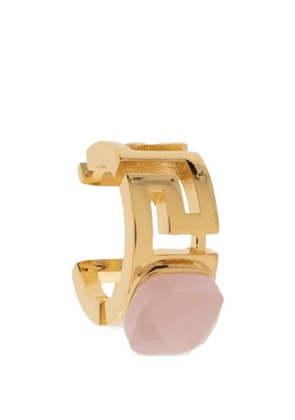 Versace Greca glass-embellished ear cuff - Gold