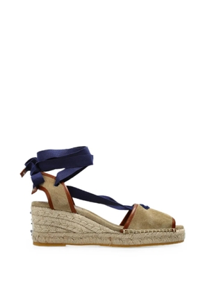 Versace Lola wedge sandals - Neutrals