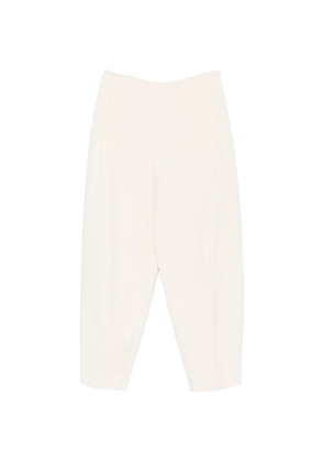 FFORME Yvette straight-leg pleated trousers - Neutrals