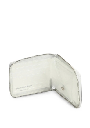 Comme Des Garçons Wallet snakeskin-effect wallet - White
