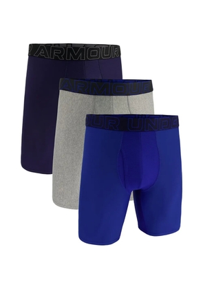 Under Armour UA Performance Tech boxer briefs (set of three) - Blue