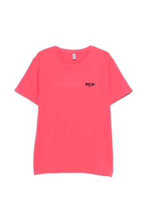 Moschino logo-print T-shirt - Pink
