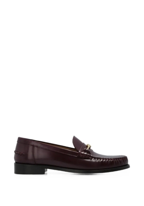 Ferragamo Harry leather loafers - Red