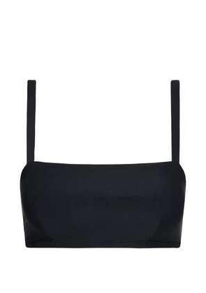 BONDI BORN Anja square-neck bikini top - Black